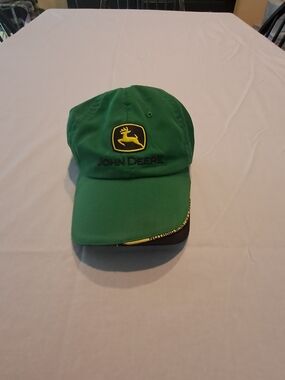 John Deere Green Logo Cap